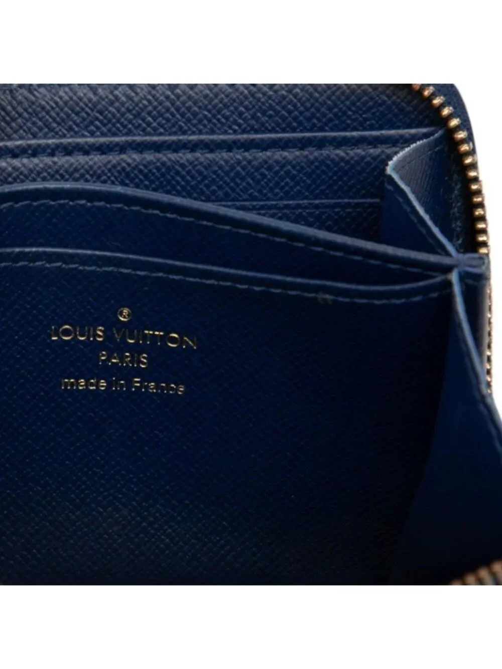 Louis Vuitton Epi Zippy Coin Purse Zip Around Emlord Green Leather